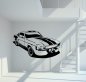 Preview: Ford Mustang 1967 GT 500 Wandtattoo